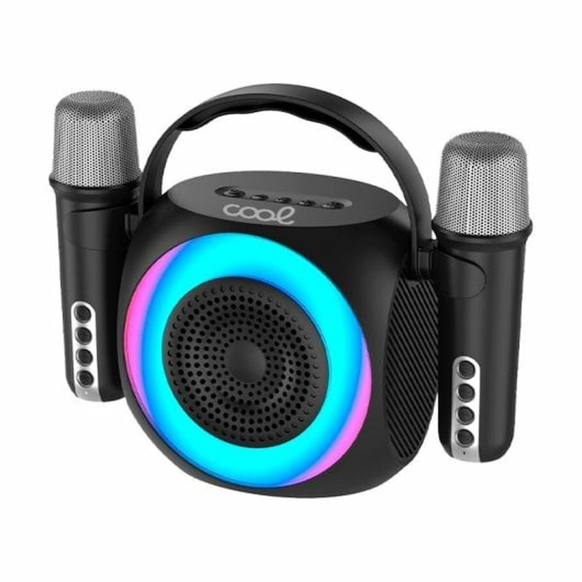 Haut-parleurs bluetooth portables Cool Noir