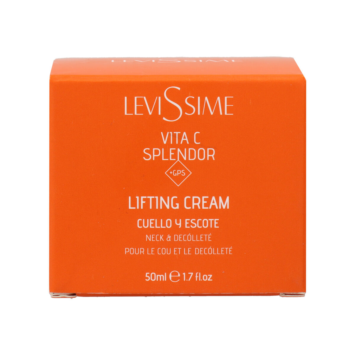 Crème anti-âge pour le cou Levissime Vitamin C Splendor Lifting (50 ml)
