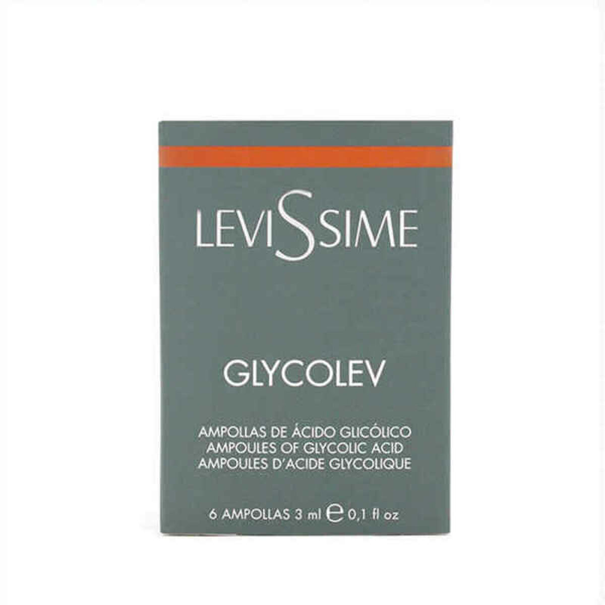 Lotion corporelle Levissime Ampollas Glycolev (6 x 3 ml)