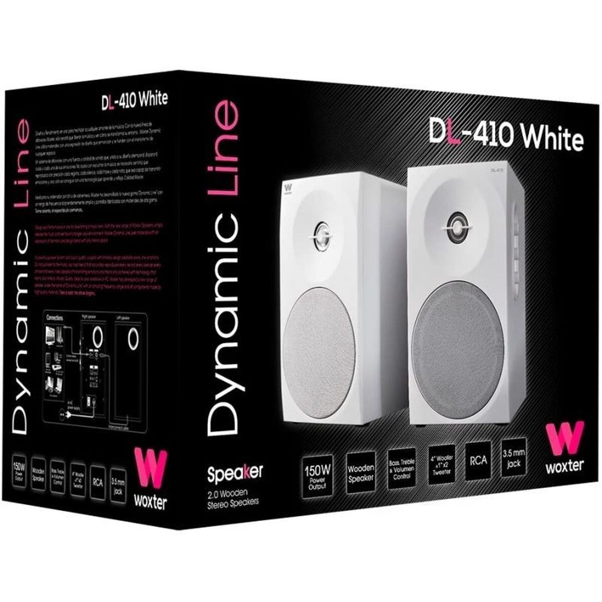 Image de PC Speakers Woxter DL-410 White 150 W