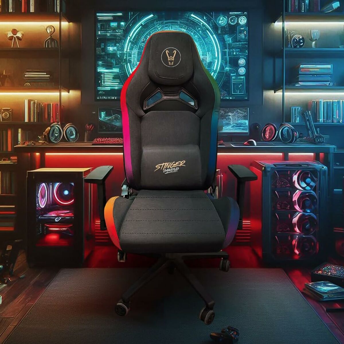 Afbeeldingen van Gaming Chair Woxter GM26-068 Black RGB