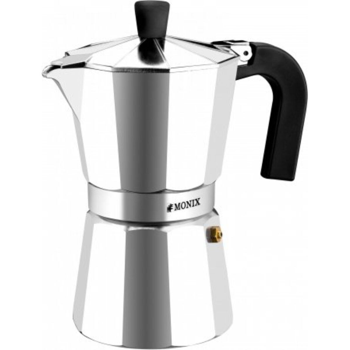 Italian Coffee Pot Monix Braisogona_M620003 Silver, view 3