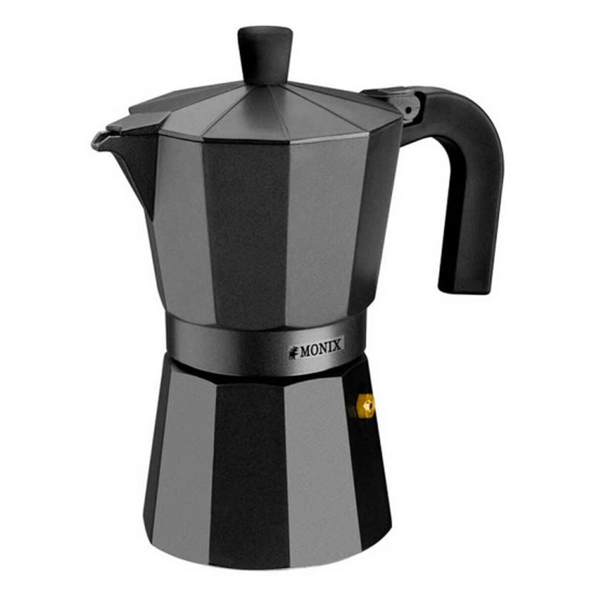 Italian Coffee Pot Monix Braisogona_M640003 Black, view 6