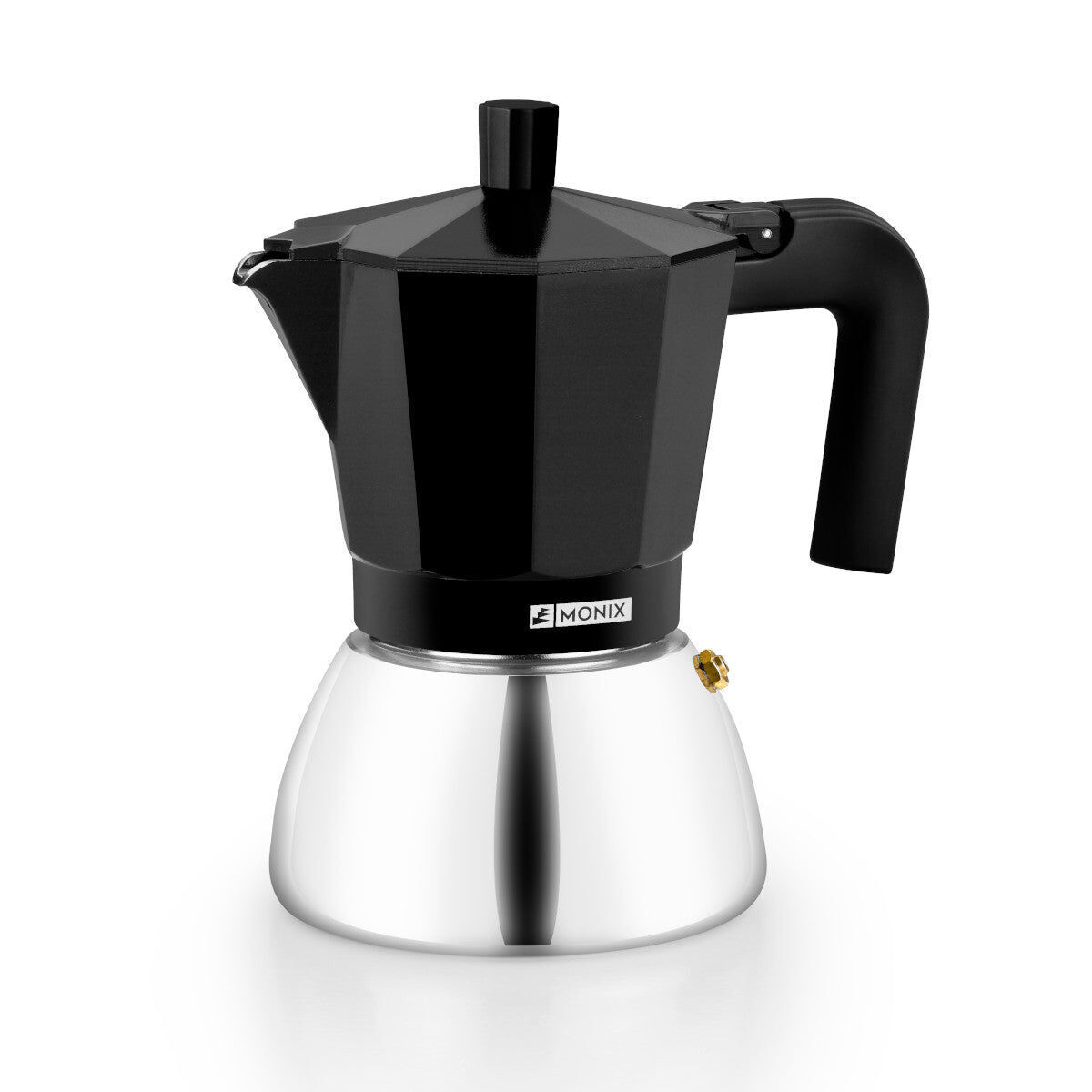 Italiaanse Koffiepot BRA M863006 Zwart