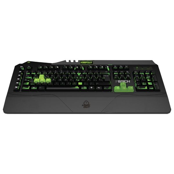 Teclado Gaming KEEP OUT F89CH Negro