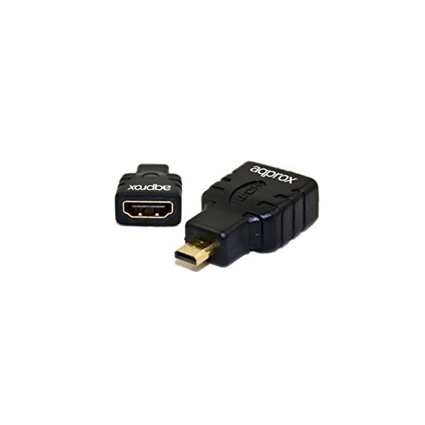 Adaptador HDMI a Micro HDMI approx! APPC19 Macho Hembra