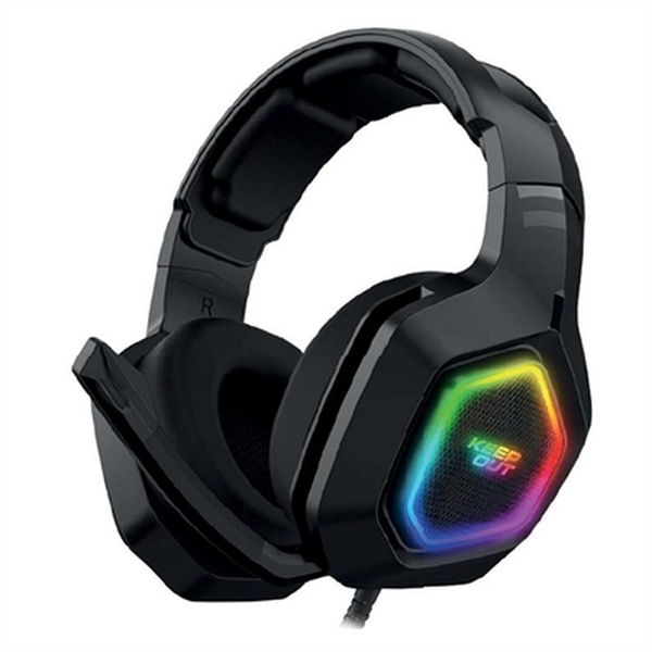 Casque avec Microphone Gaming KEEP OUT HX901 LED RGB PS4/PC