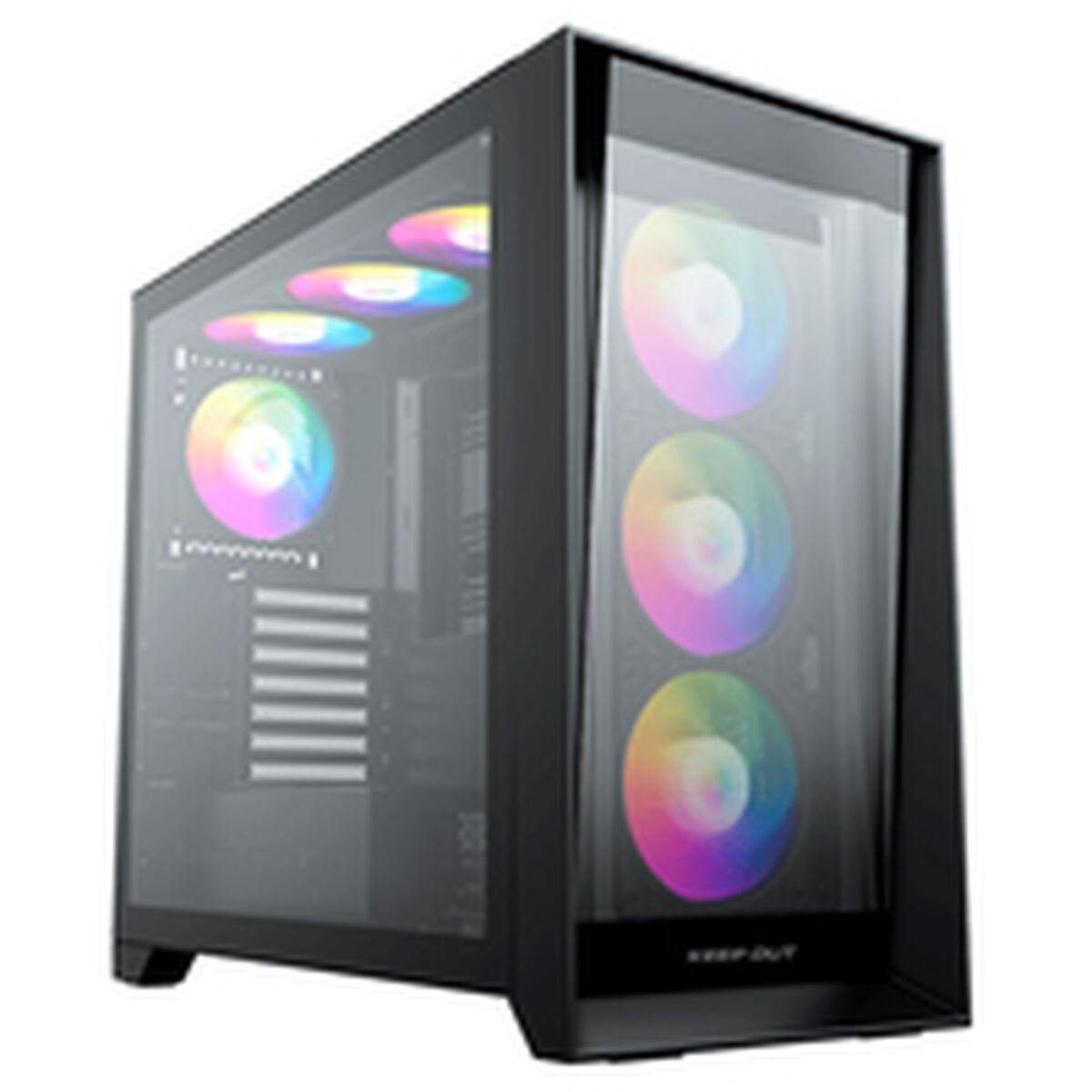 Afbeeldingen van ATX Semi-tower Box KEEP OUT XC-911 PRO MASTER Black