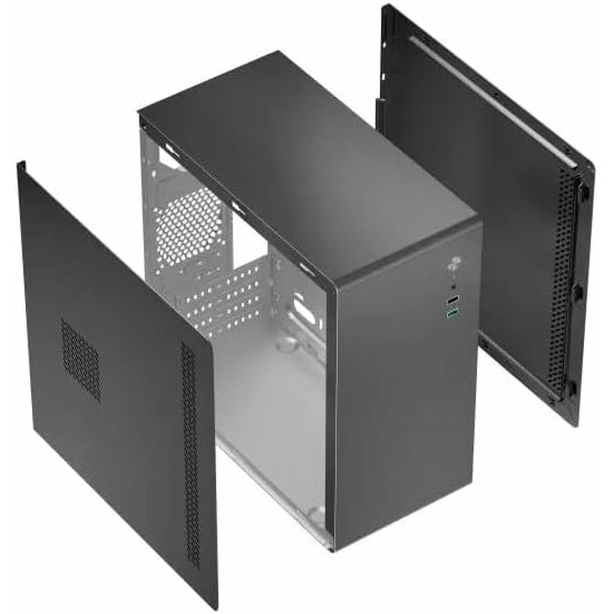 Afbeeldingen van ATX Semi-tower Box approx! APPC-403F Black