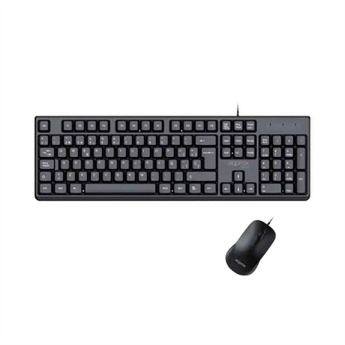 Picture of Keyboard and Mouse approx! MX245 Black Spanish Spanish Qwerty