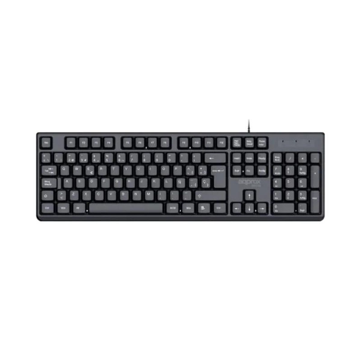 Picture of Keyboard and Mouse approx! MX245 Black Spanish Spanish Qwerty
