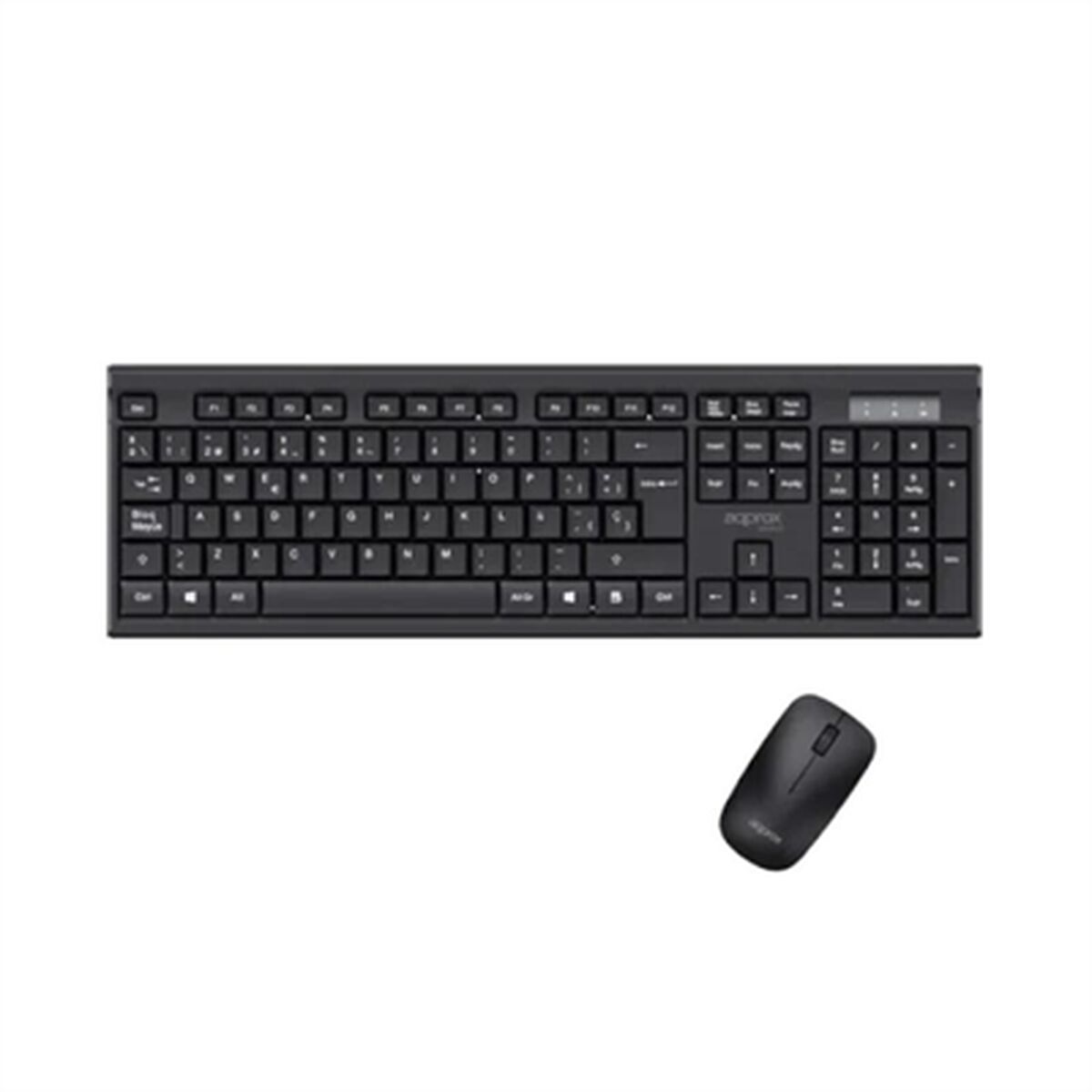 Picture of Keyboard and Mouse approx! MX410 Black Spanish Spanish Qwerty (2 Units)