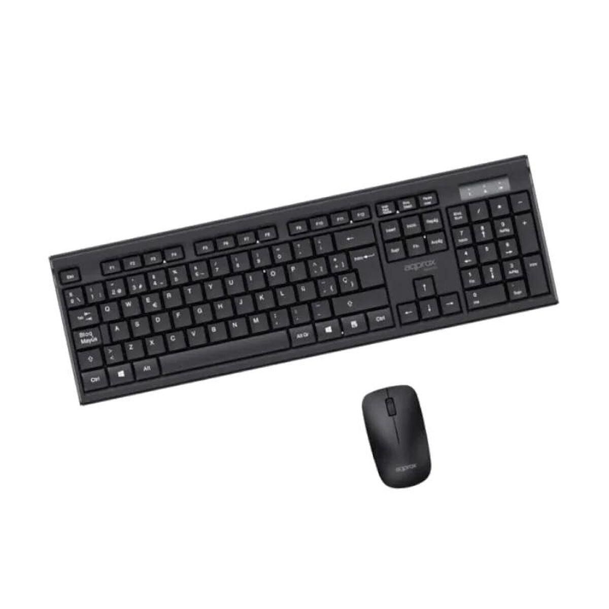Picture of Keyboard and Mouse approx! MX410 Black Spanish Spanish Qwerty (2 Units)