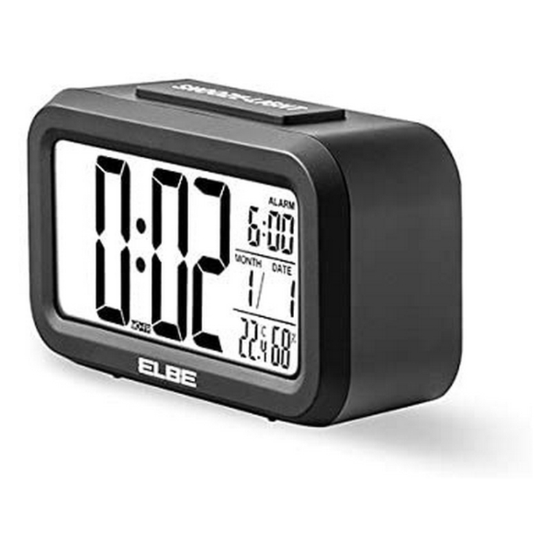 Alarm Clock ELBE RD-668 LCD 4,4" Black