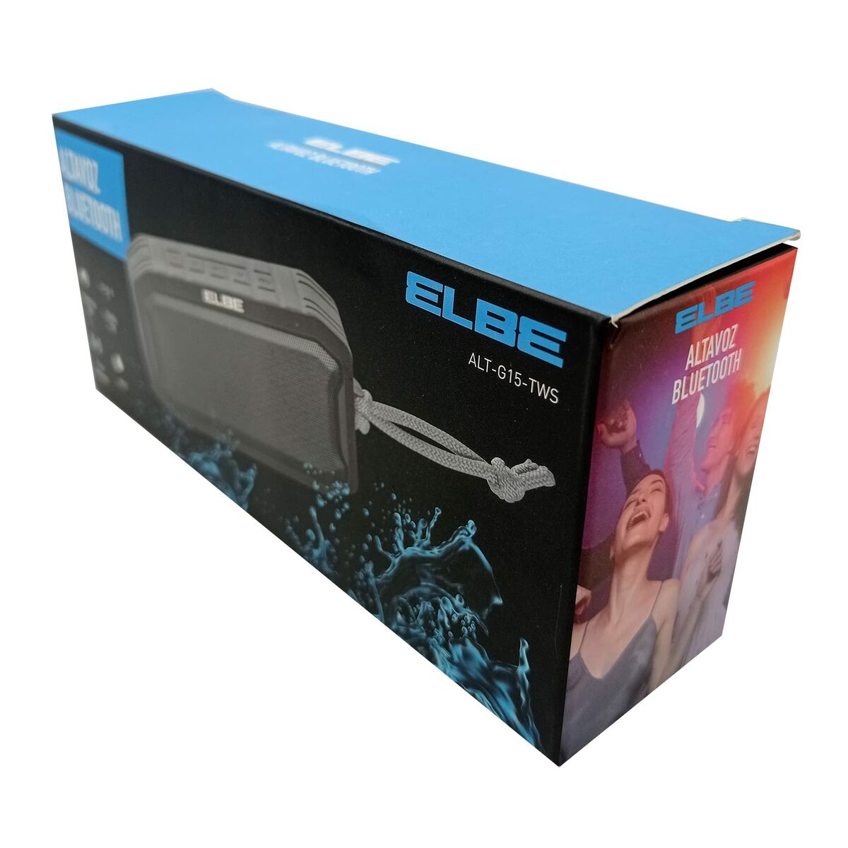 Picture of Portable Speaker ELBE ALTG15TWS 5W Black