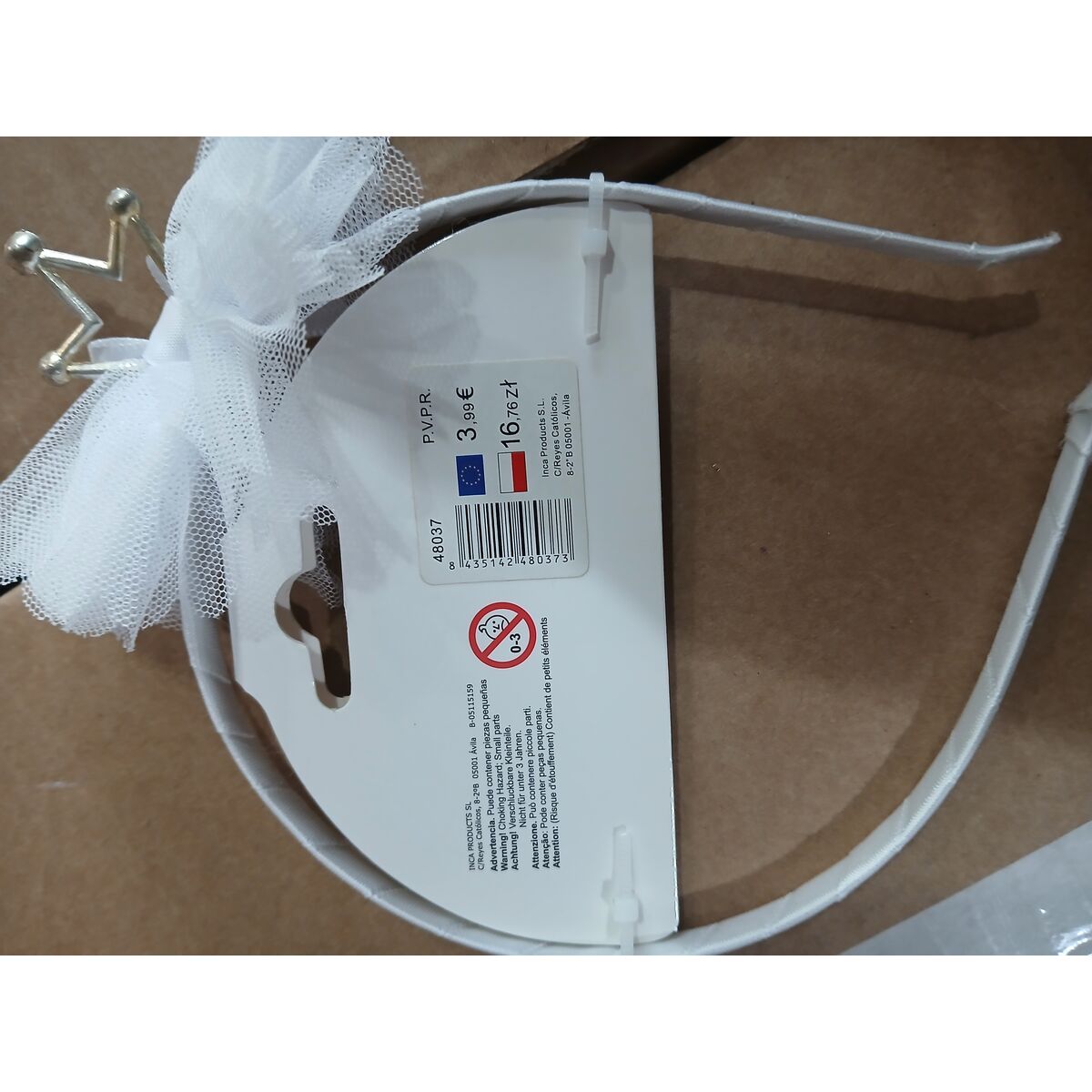 Headband Inca Crown Tulle