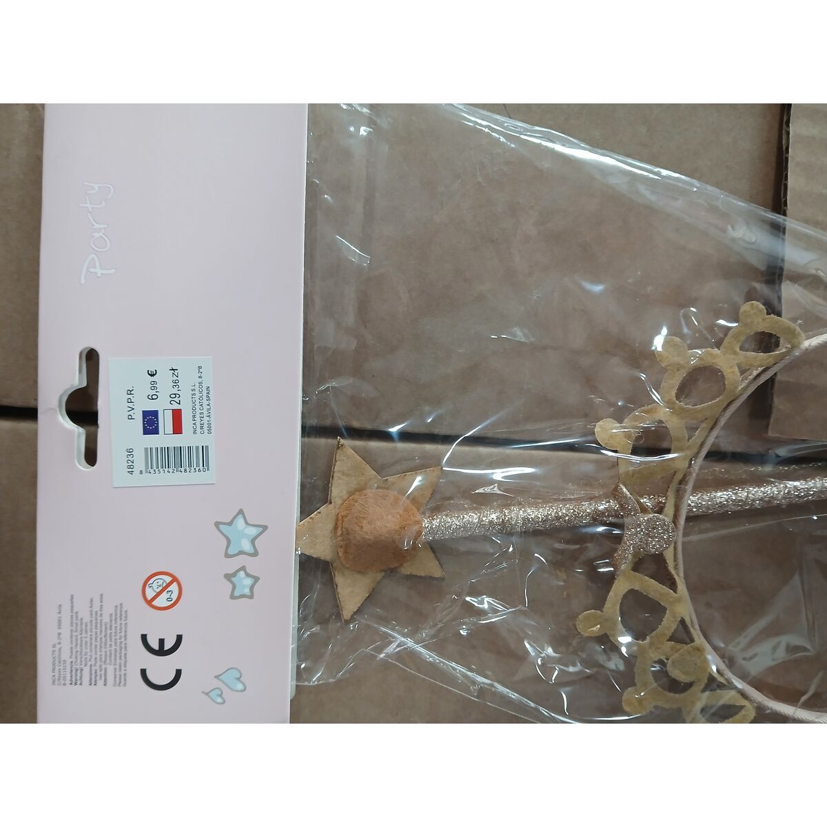 Princess Accessories Inca Pink Unicorn 2 Pieces