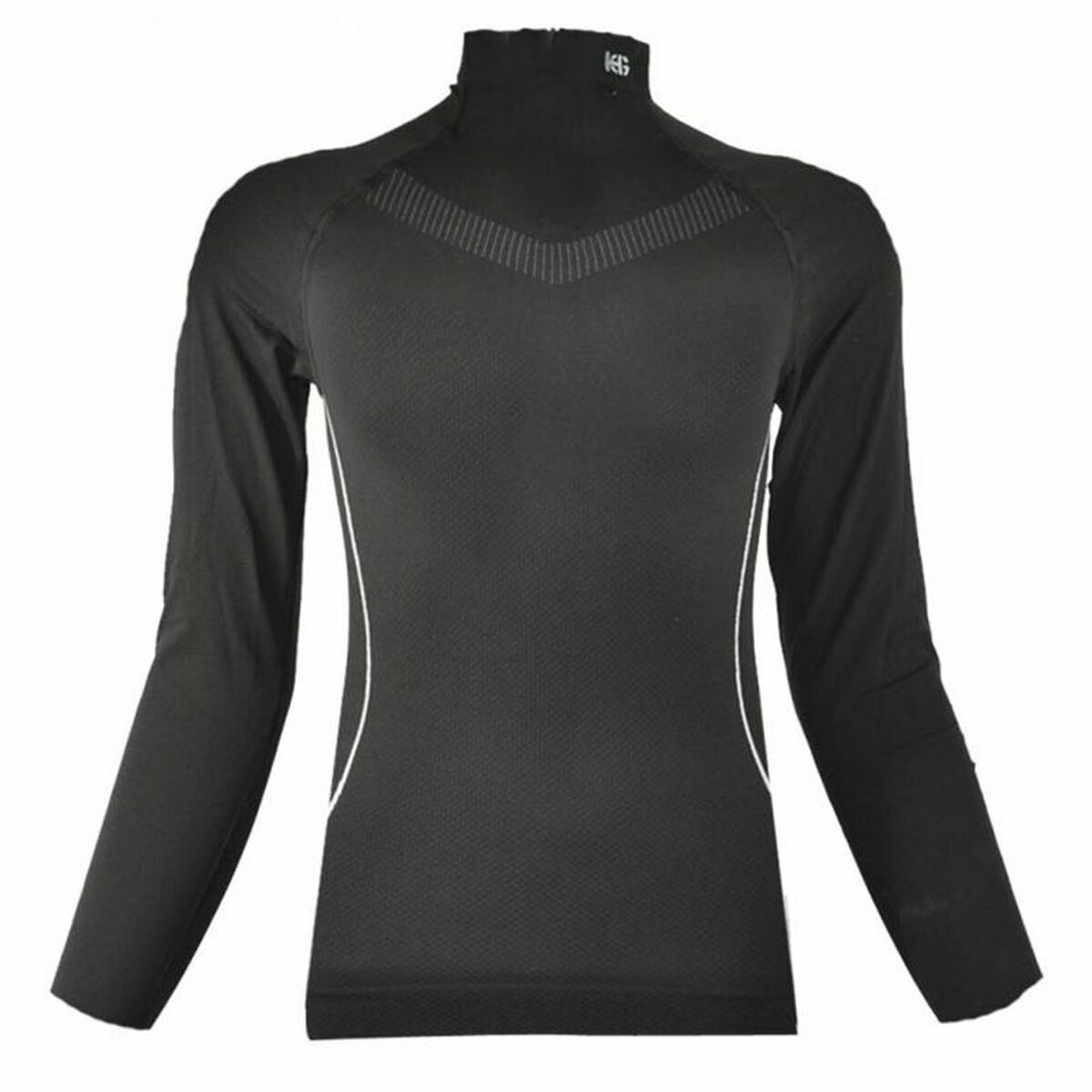 Thermisch t-shirt voor kinderen Sport Hg Zwart