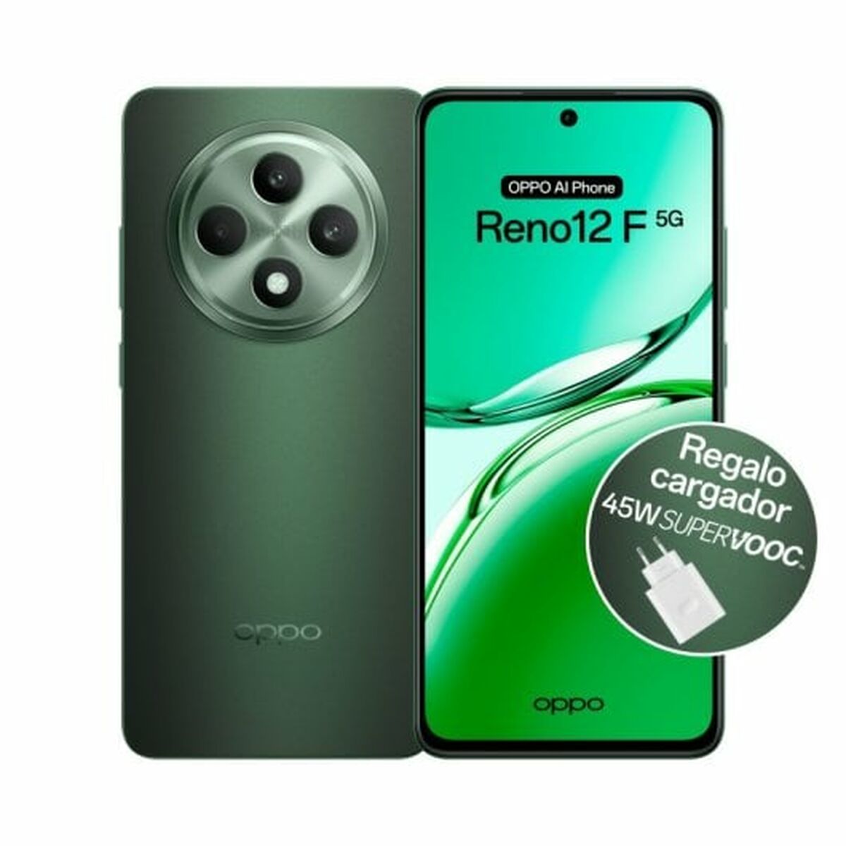 Smartphone Oppo OPPO Reno12 F 5G 6,7" Octa Core 8 GB RAM 256 GB 2 TB Grøn