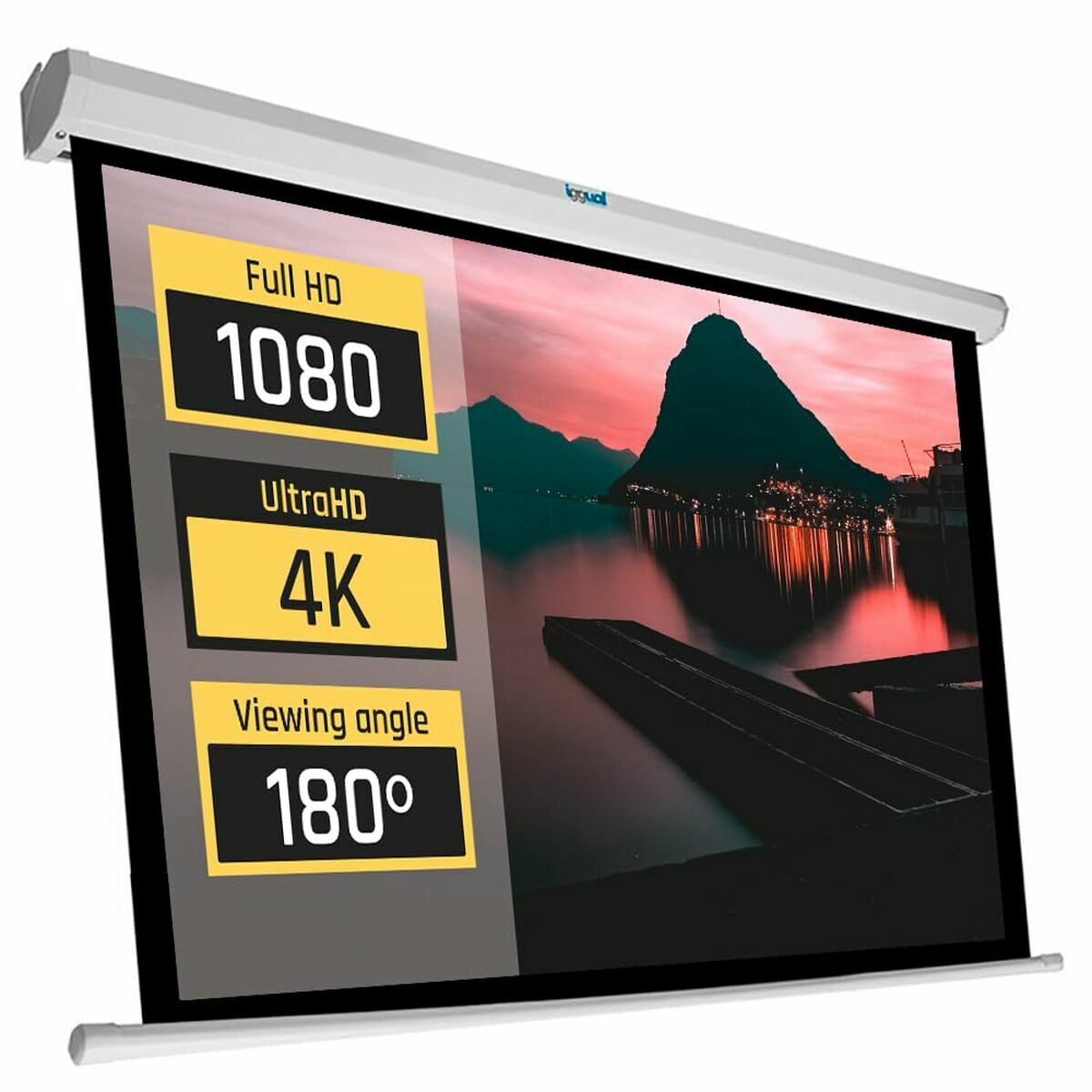 Afbeeldingen van Panoramic Electric Screen iggual PSIPS184