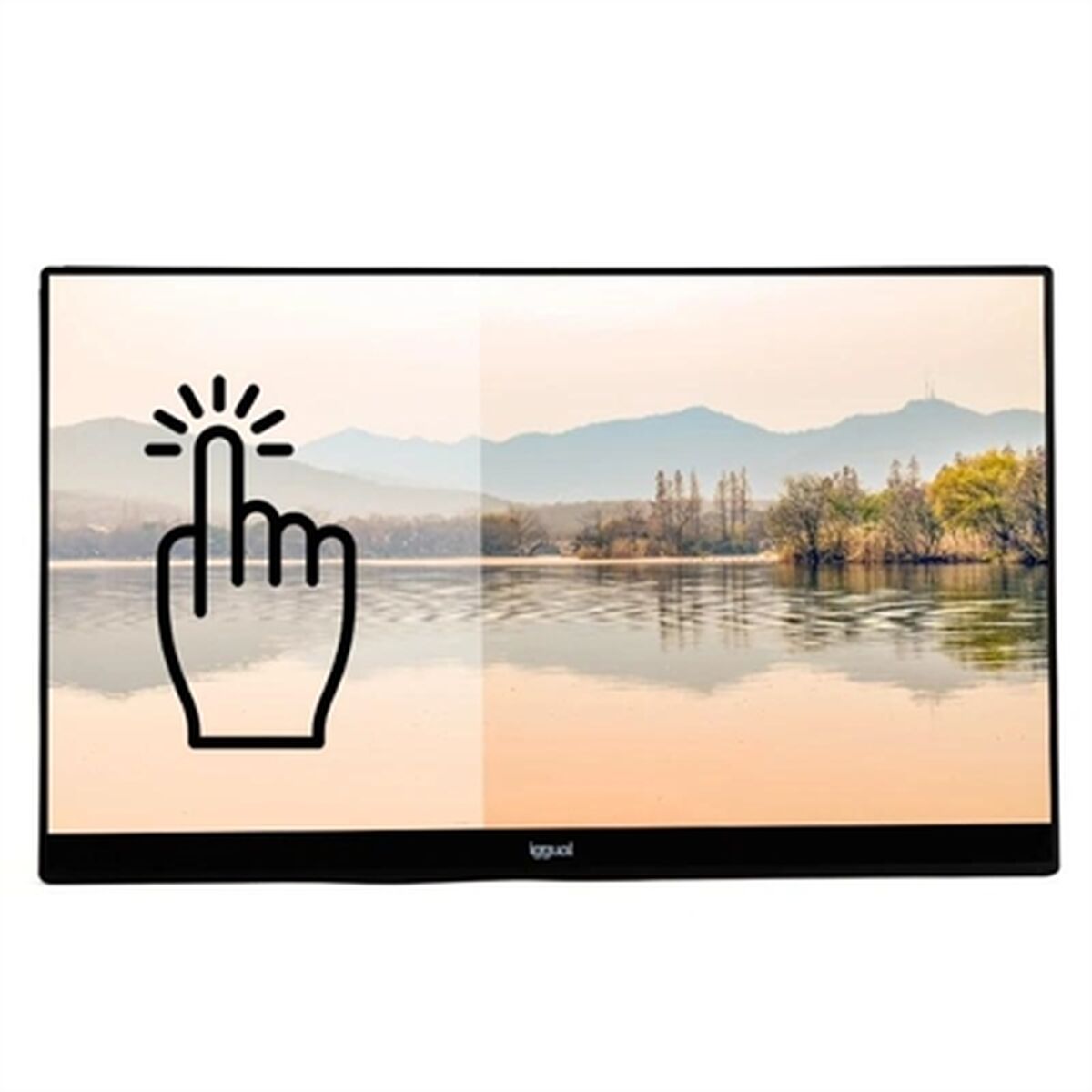 Picture of Touch Screen Monitor iggual MTL270HS 27" LED IPS 75 Hz