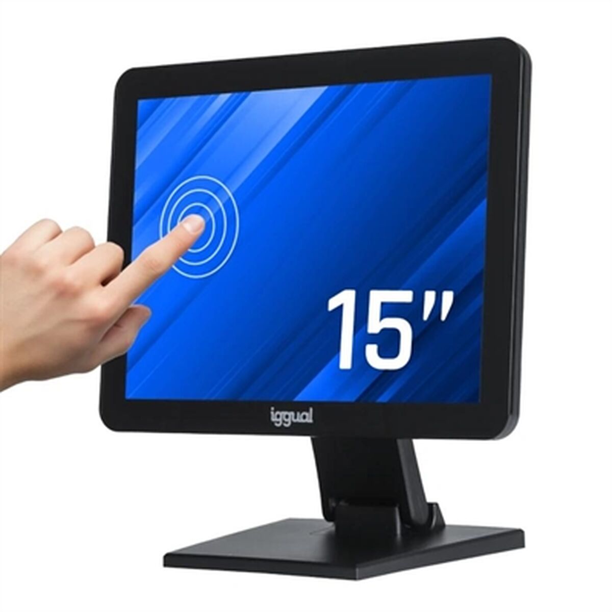 Picture of Touch Screen Monitor iggual IGG319666 15"