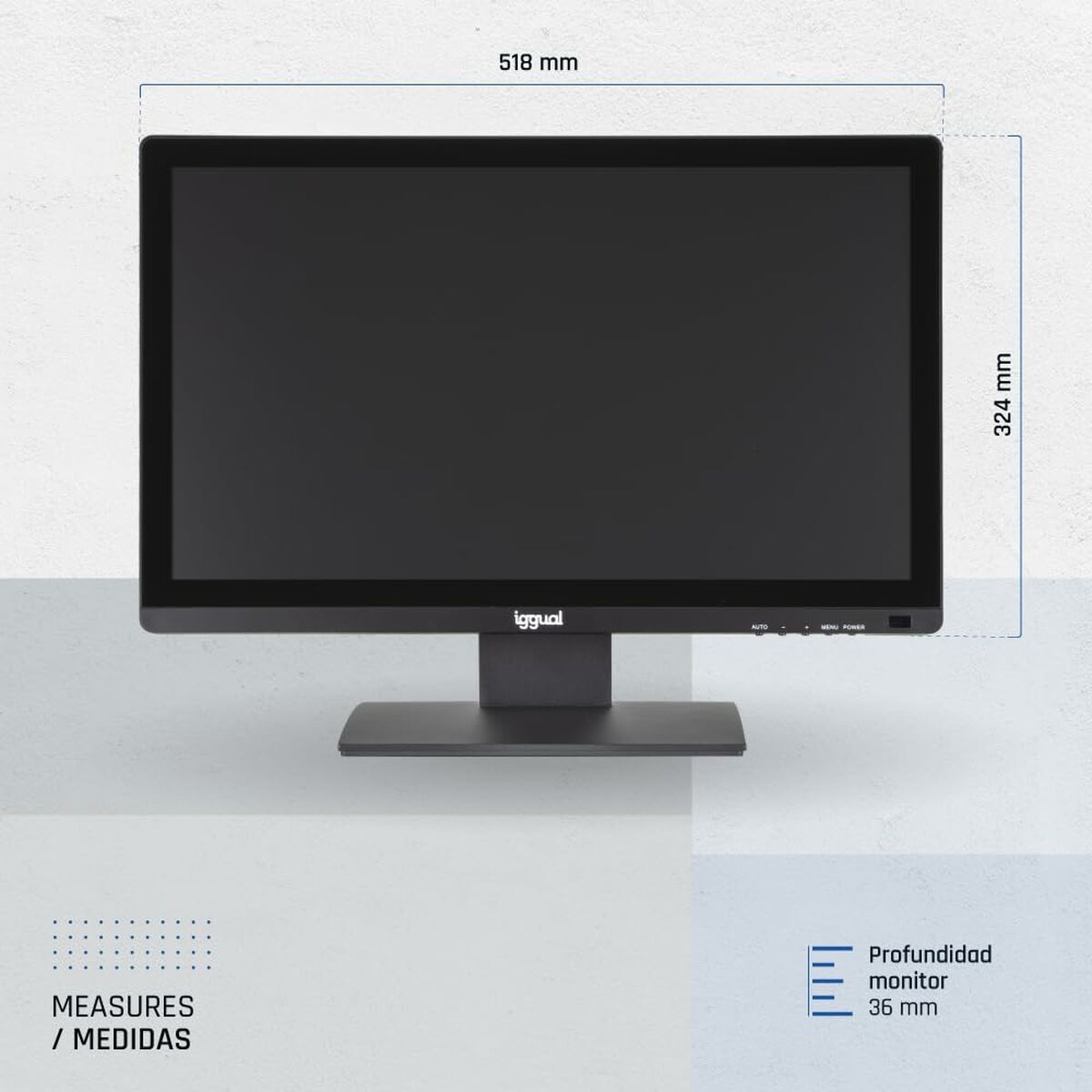 Picture of Monitor iggual IGG319833 21,5" Full HD