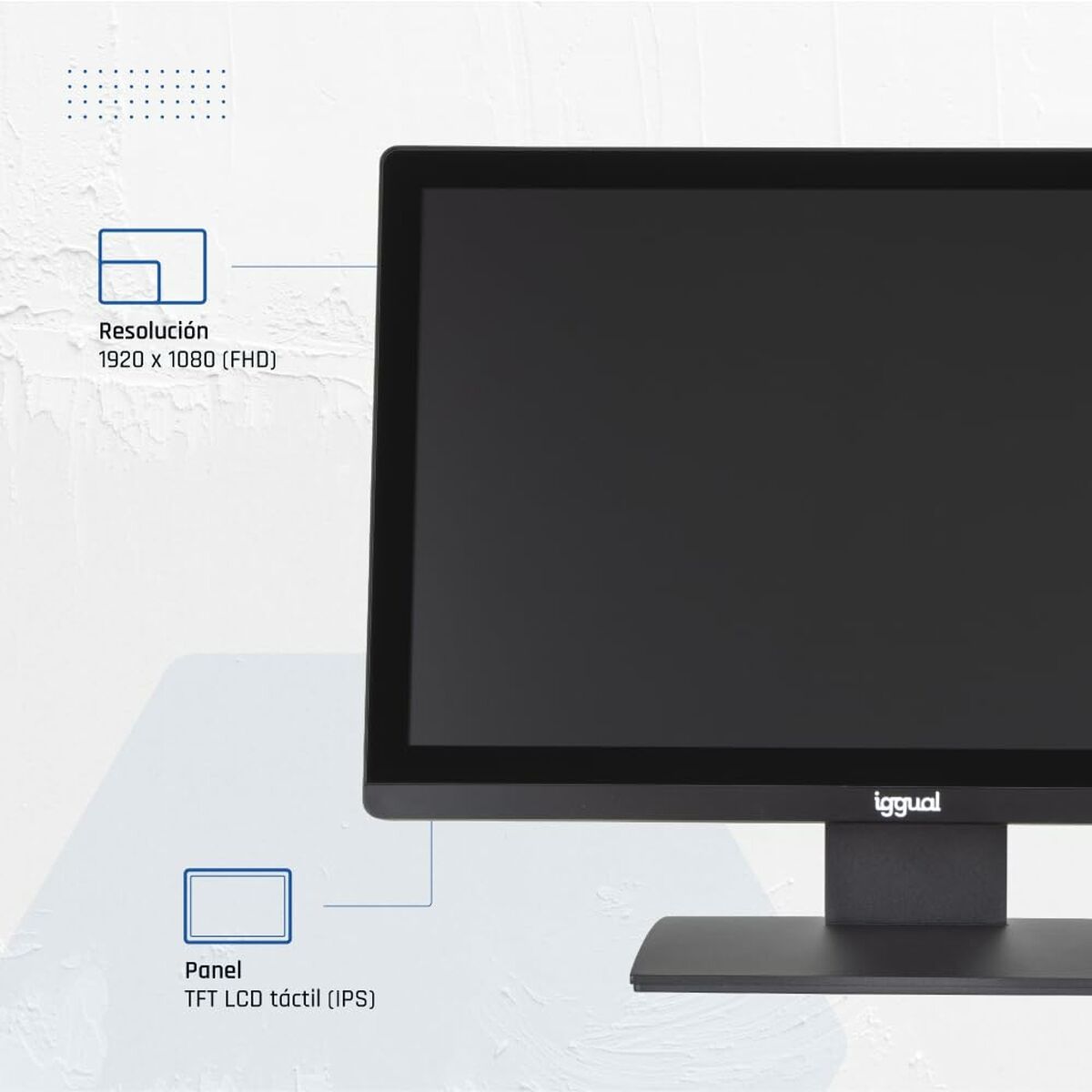 Picture of Monitor iggual IGG319833 21,5" Full HD