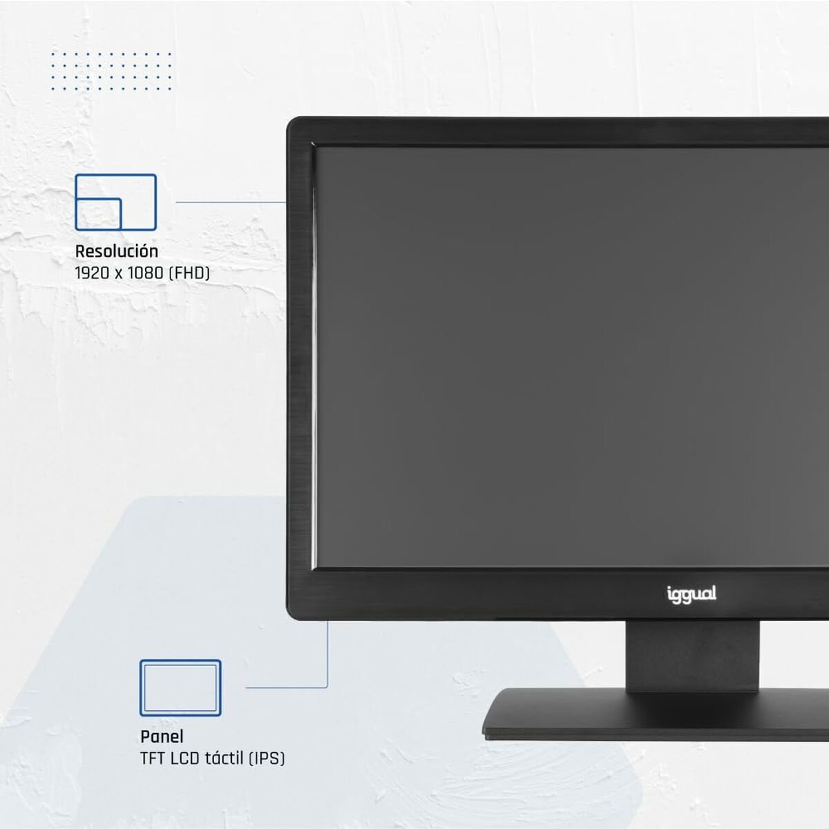 Picture of Monitor iggual IGG319840 21,5" Full HD