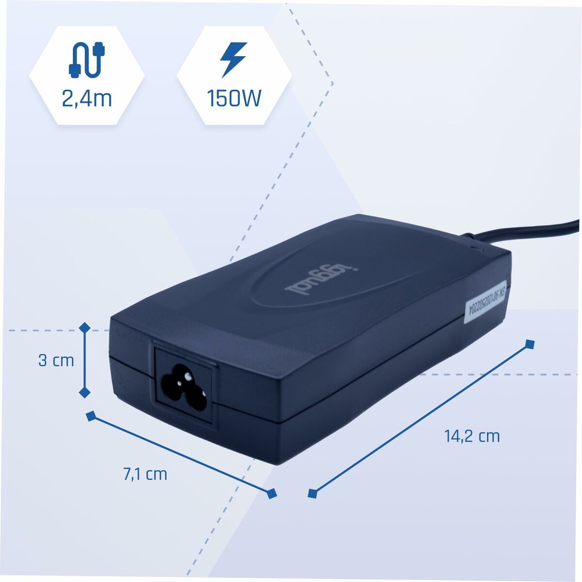Afbeeldingen van Laptop Charger iggual IGG319895