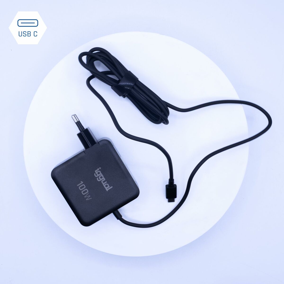Afbeeldingen van Laptop Charger iggual IGG319918 100 W