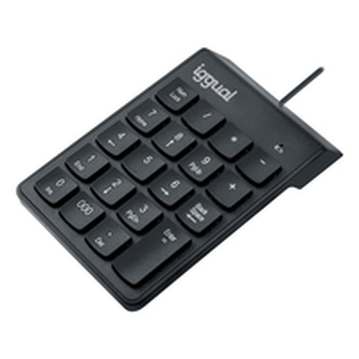 Afbeeldingen van Keyboard iggual IGG319956 Black