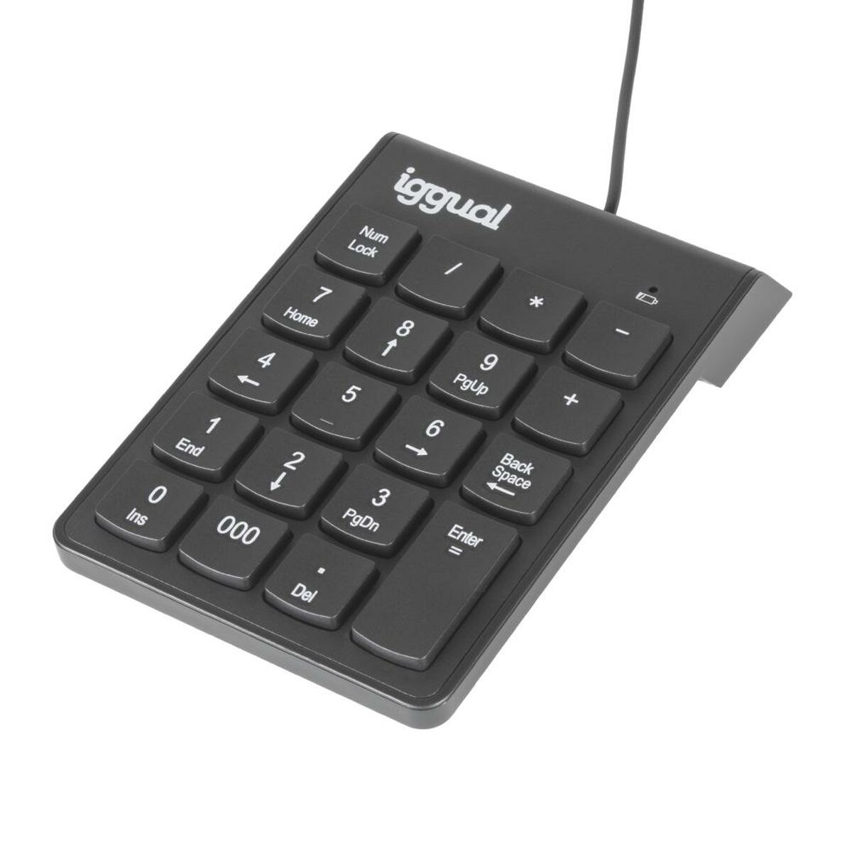 Afbeeldingen van Keyboard iggual IGG319956 Black