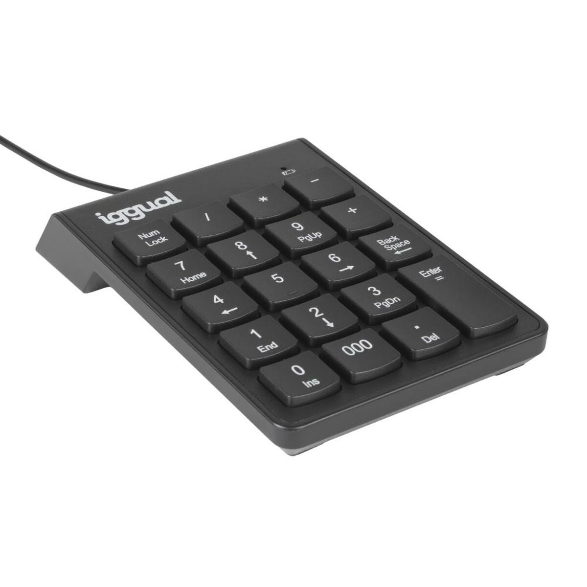 Afbeeldingen van Keyboard iggual IGG319956 Black