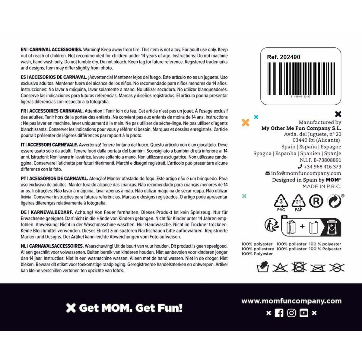 Wigs My Other Me Pink