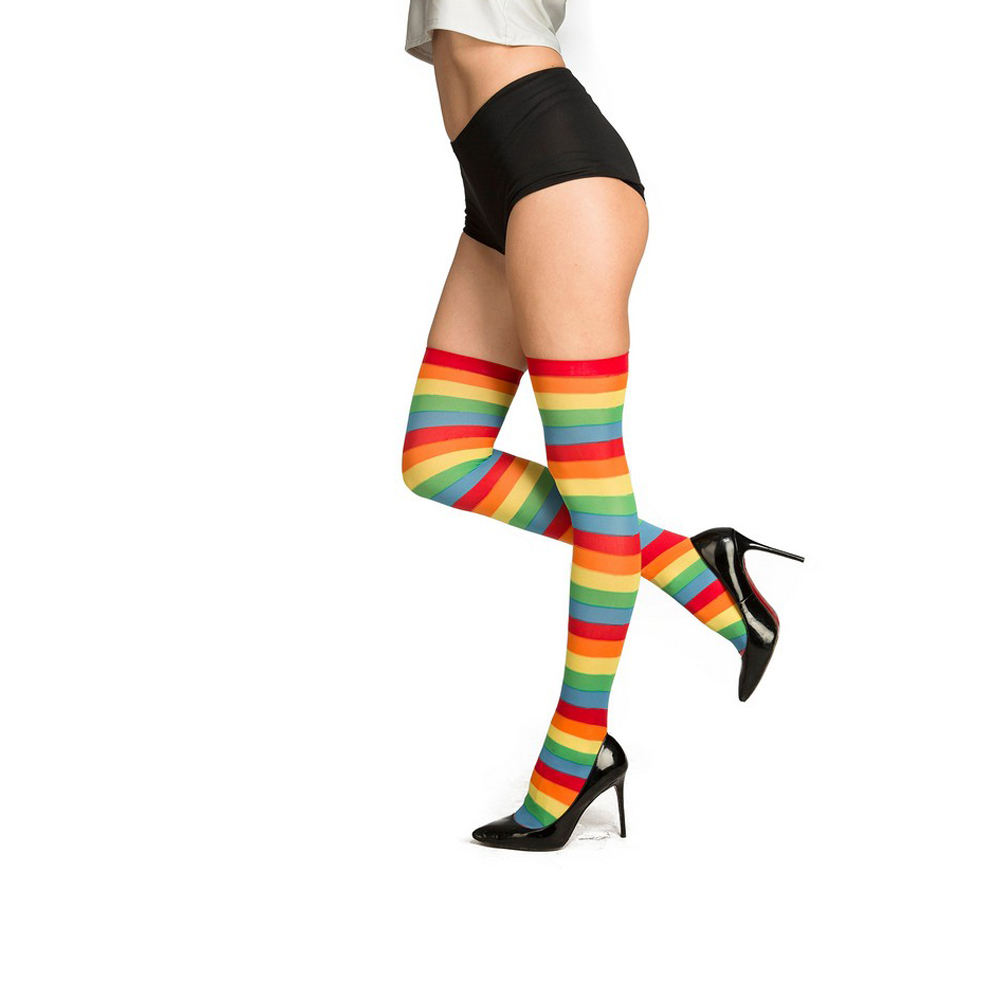 Costume Stockings My Other Me Multicolour One size Rainbow