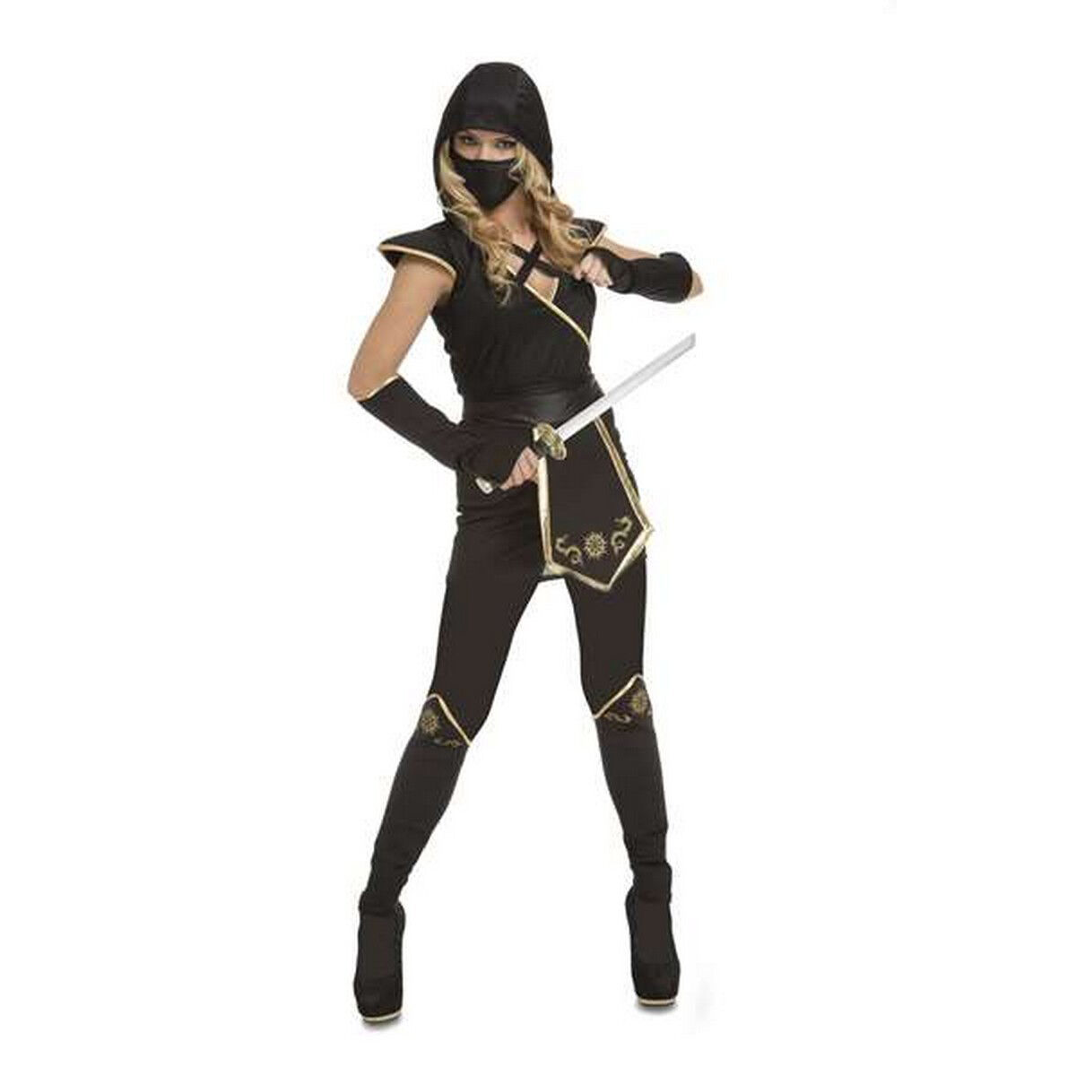 Costume for Adults My Other Me Ninja Black One size