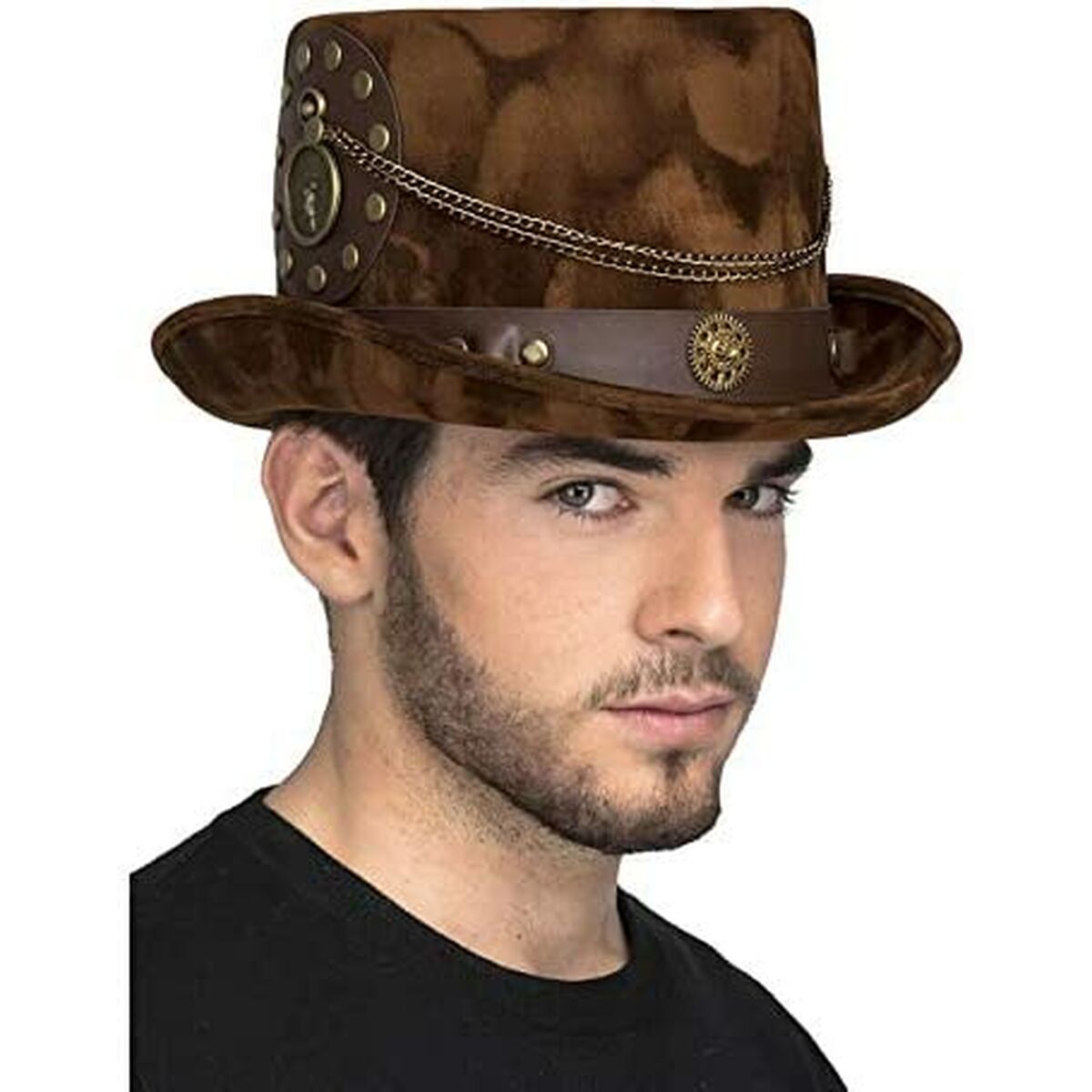 Hat My Other Me Steampunk Brown
