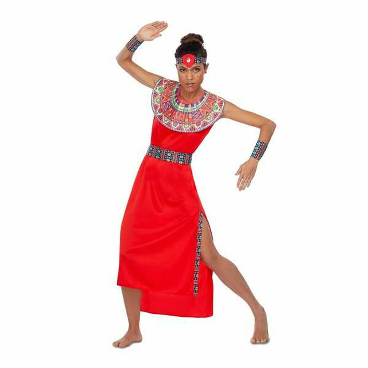Costume for Adults My Other Me Masai 5 Pieces Costume for Adults My Other Me Masai 5 Pieces