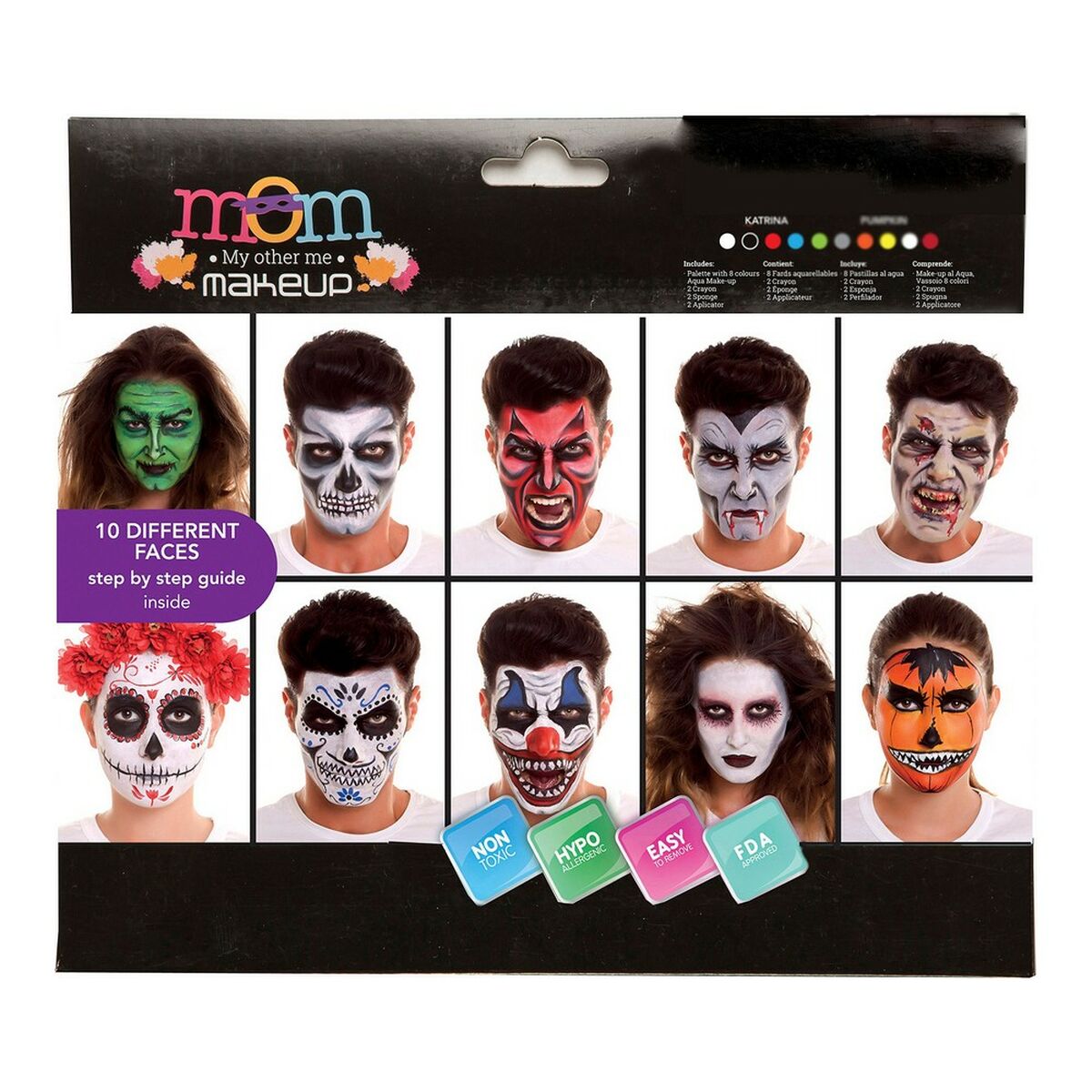 Set de Maquillage My Other Me Deluxe Adultes Halloween (20 x 23 x 2 cm)