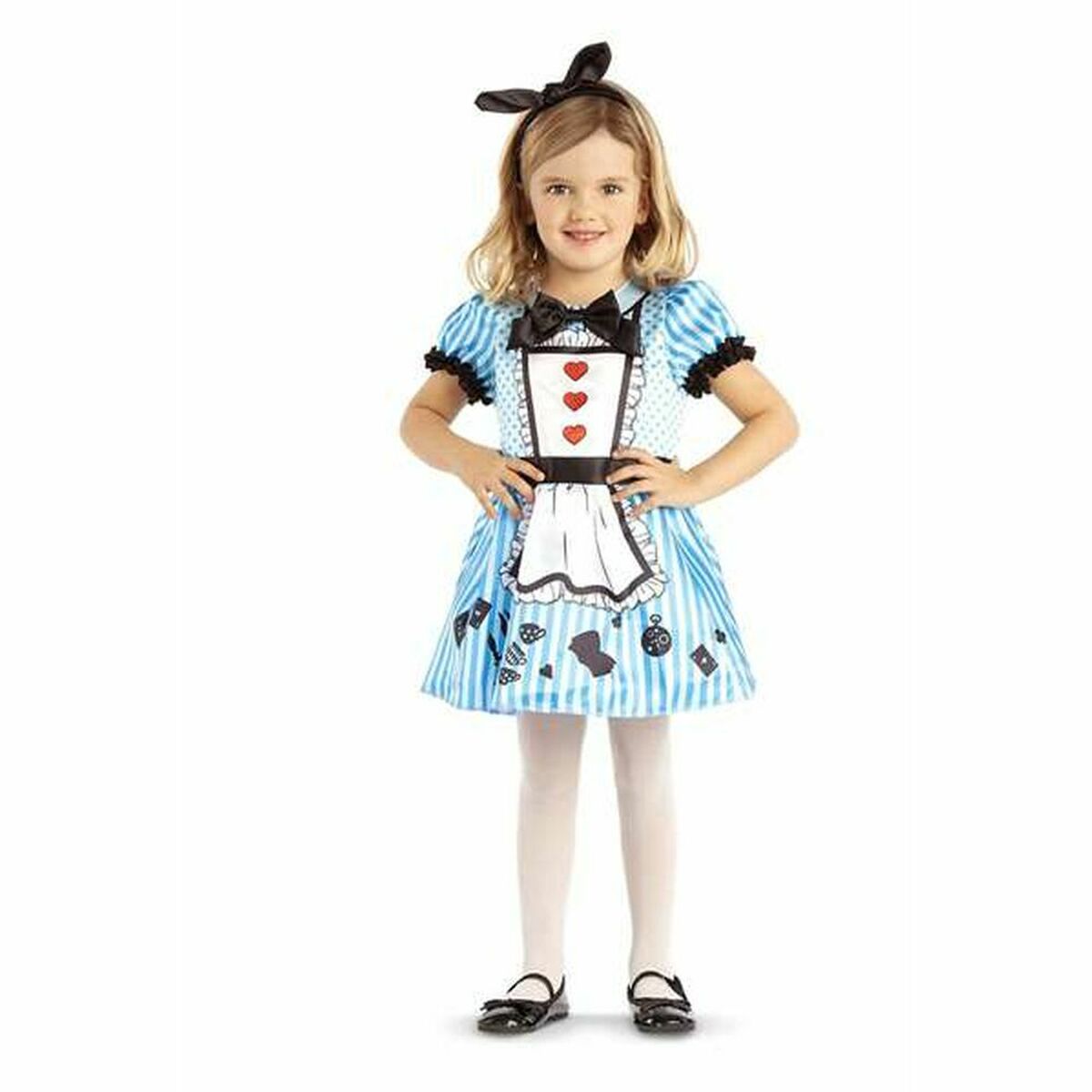 Costume for Children My Other Me Alice in Wonderland 2 Pieces Costume for Children My Other Me Alice in Wonderland 2 Pieces