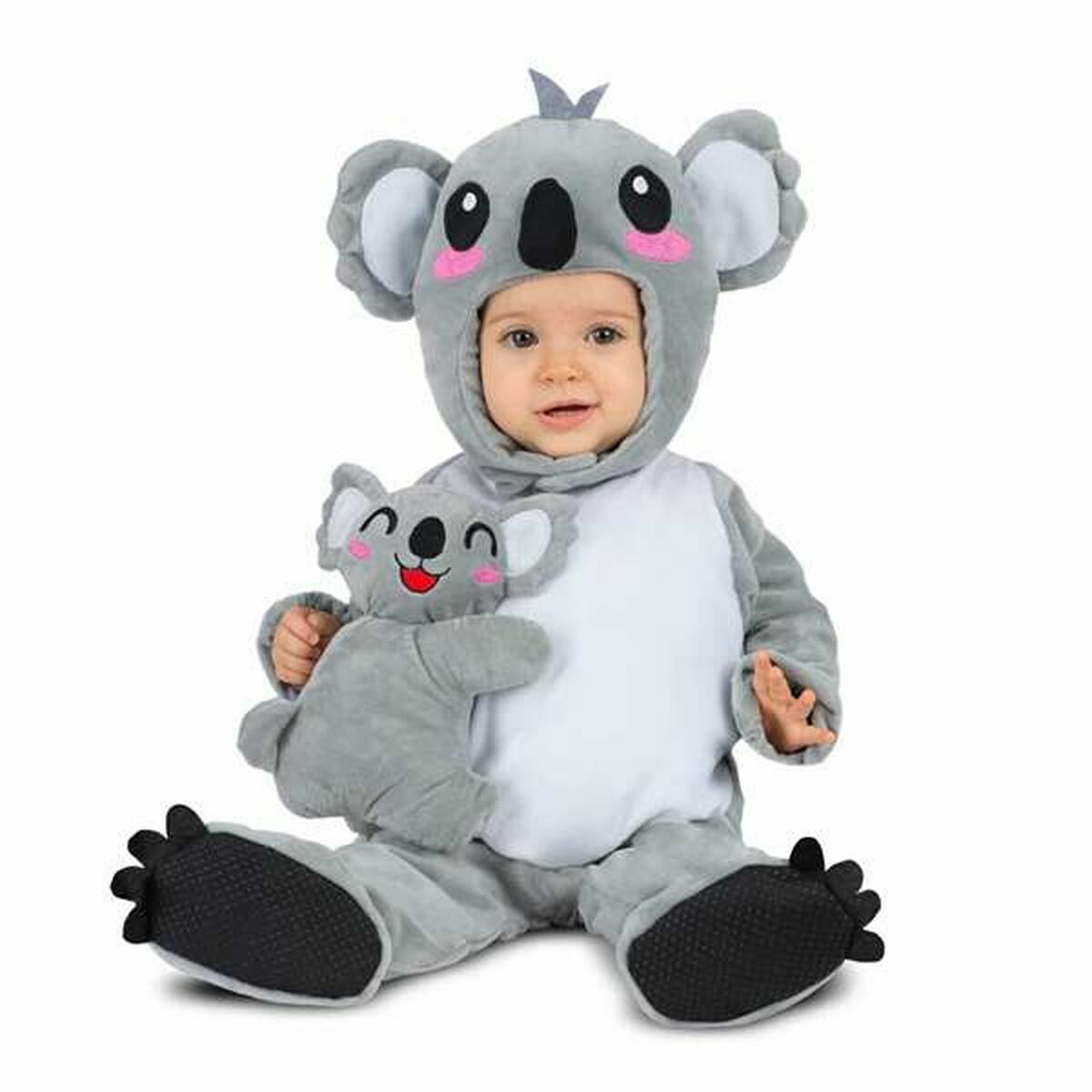 Kostuums voor Baby's My Other Me Grijs Koala 4 Onderdelen