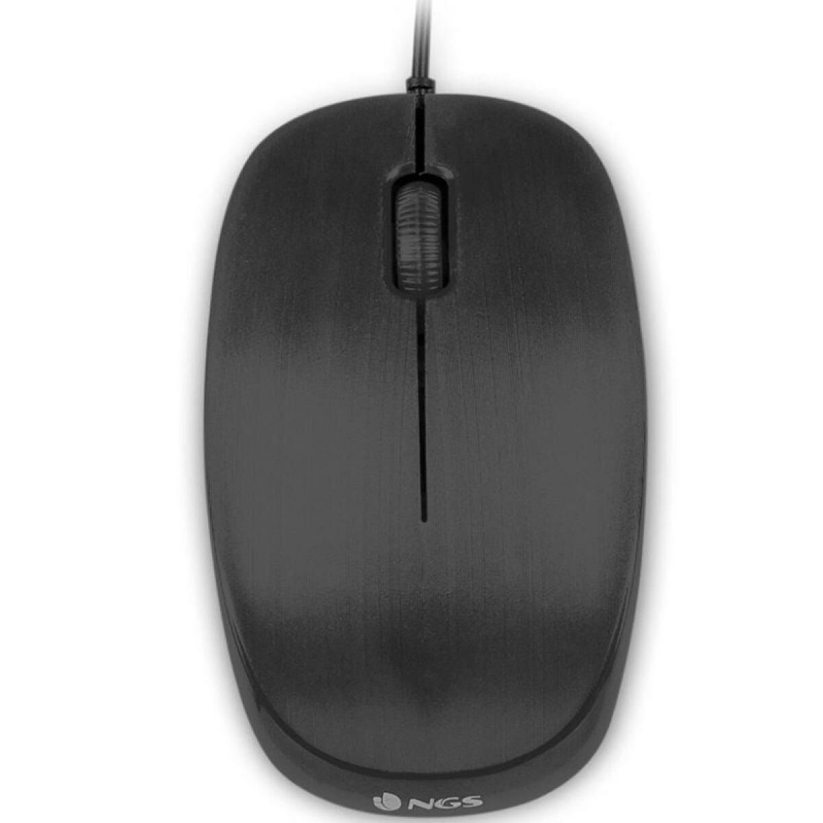 Optical mouse NGS Flame Black 1000 dpi