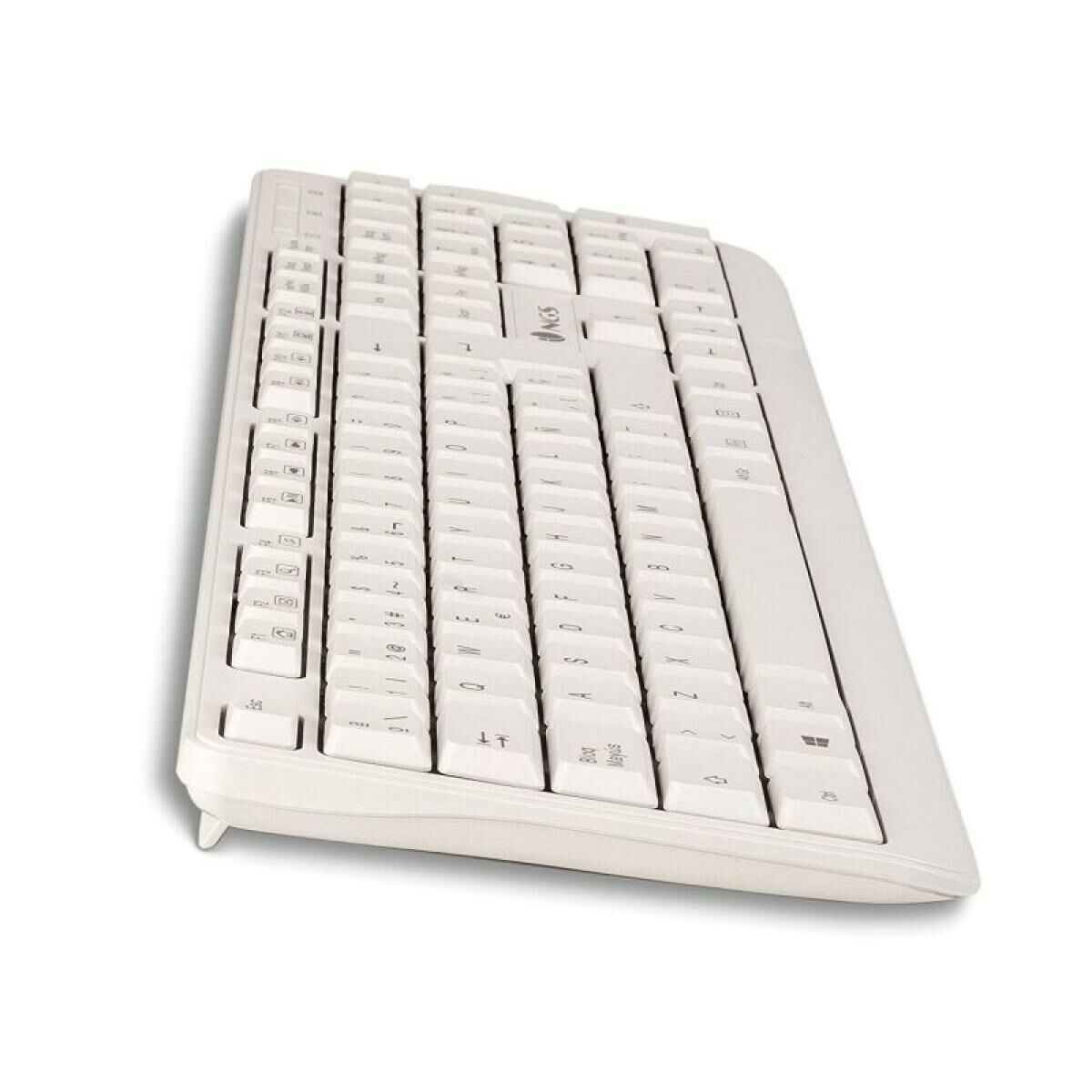 Picture of Keyboard NGS Spike White Black Spanish Qwerty
