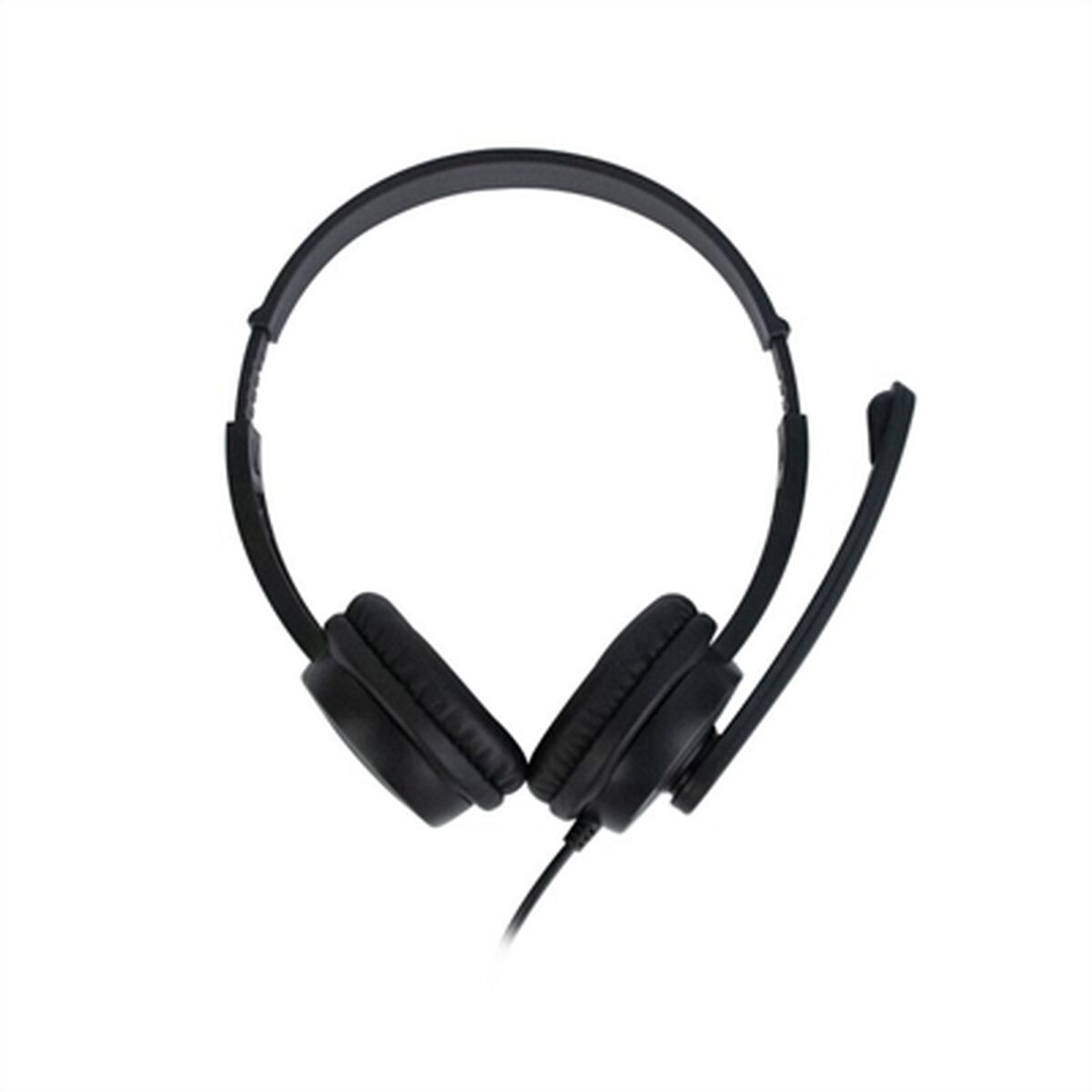 Headphone with Microphone NGS VOX505 USB Black 32 Ohm