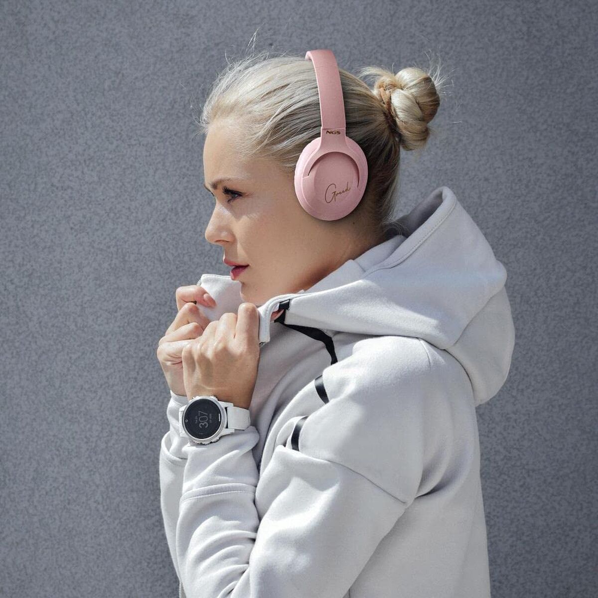 Picture of Headphones NGS ARTICA GREED Black Pink