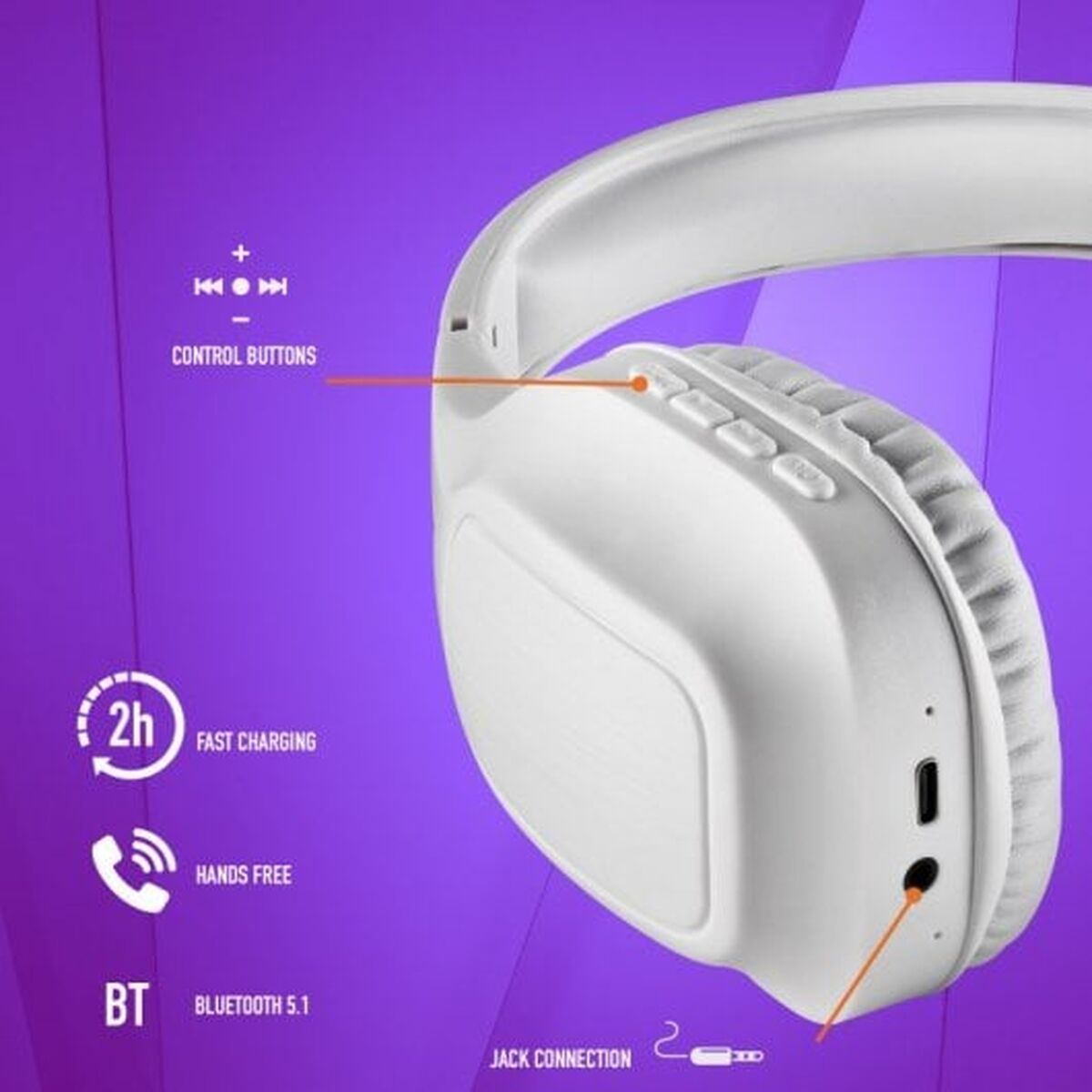 Headphones with Headband NGS ARTICA WRATH