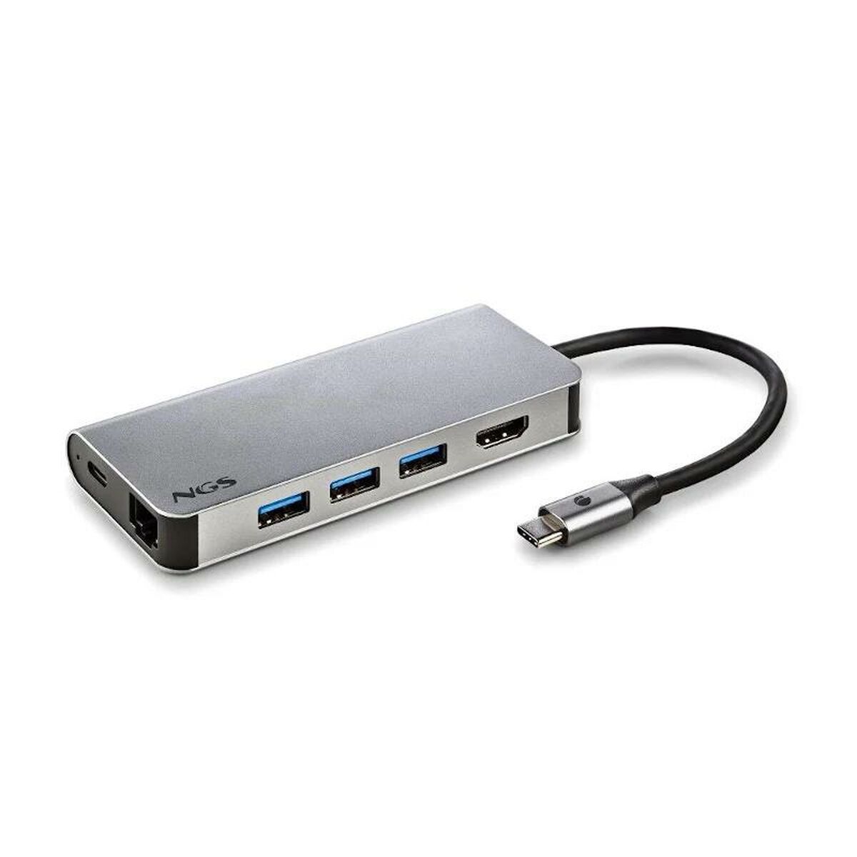 Picture of USB Hub NGS WONDER DOCK 8 Silver