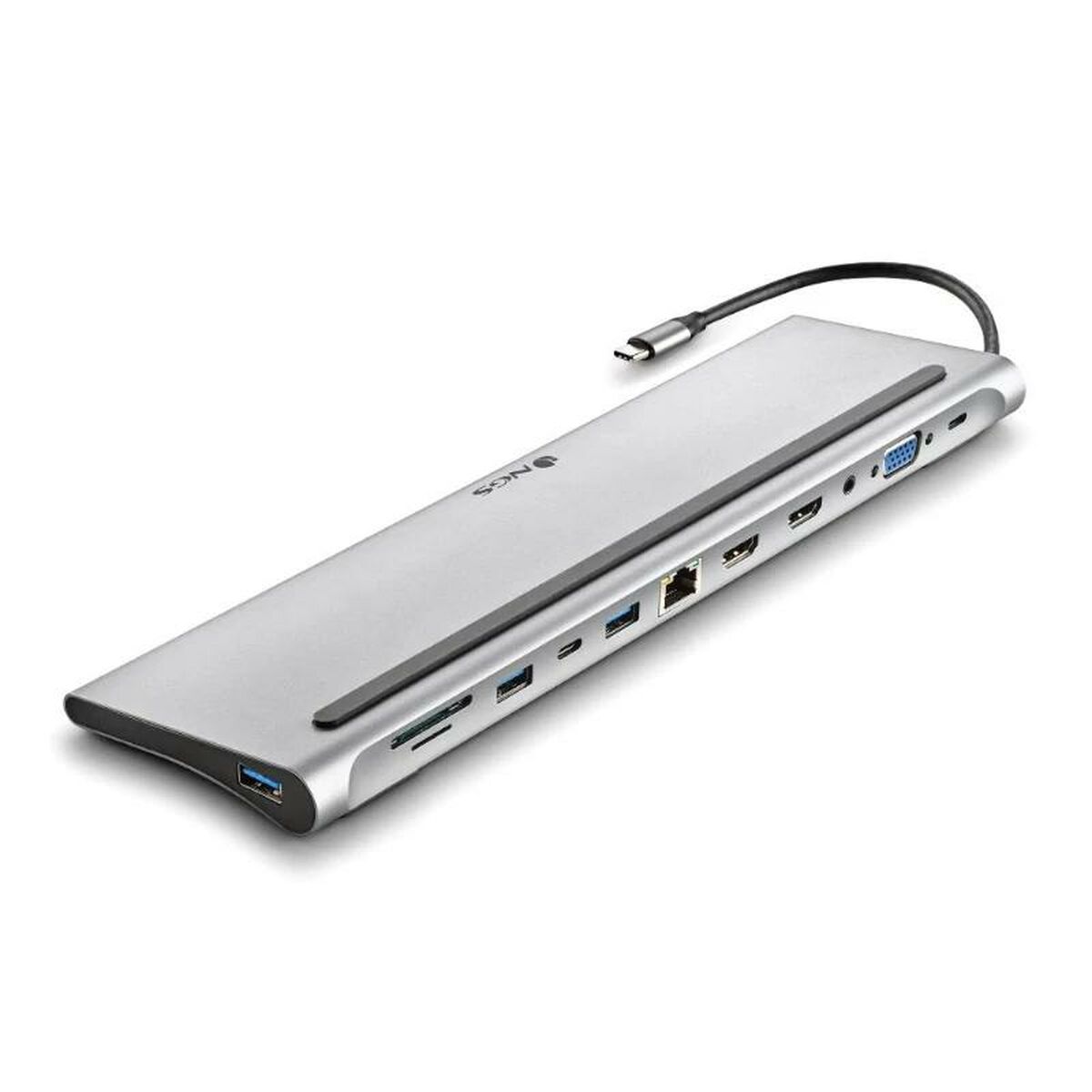 Picture of USB Hub NGS WONDERDOCK12 Grey Silver