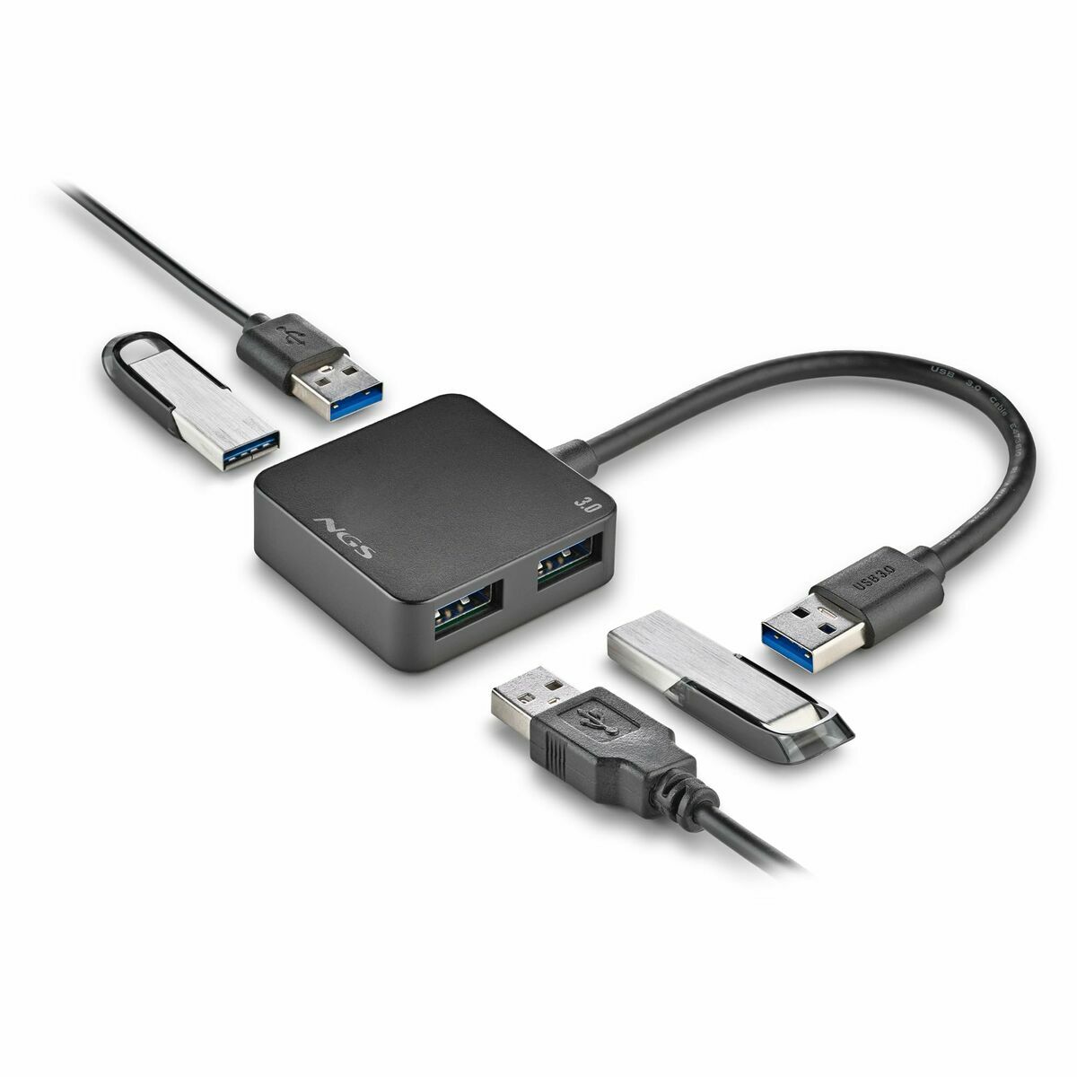 Picture of USB Hub NGS IHUB3.0TINY Black